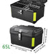 DIY Boxy Motorcycle Trunk with Backrest