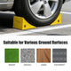 DIY Wheel Chocks with Rope & Handle for 24-32in Tire, 33,000lbs GVWR