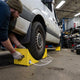 DIY Wheel Chocks with Rope & Handle for 35in Tire, 66,000lbs GVWR