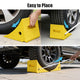 DIY Wheel Chocks with Rope & Handle for 35in Tire, 66,000lbs GVWR