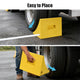 DIY Wheel Chocks with Handle for 50in Tire, 198,400lbs GVWR