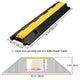 DIY Cable Ramp 1-Channel Cord Protector for 2" Cables/Hoses