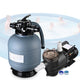 DIY 3/4HP Above Ground Pool Spa Pump+16" Sand Filter