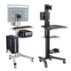 DIY NexusX Mobile Computer Cart Workstation Desk