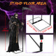 DIY Grim Reaper Animatronic 6ft Outdoor Halloween Decoration