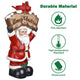 DIY Santa Snowman Figurine with Light Christmas Gift 12"