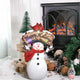 DIY Santa Snowman Figurine with Light Christmas Gift 12"