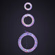 DIY Outdoor Lighted Christmas Wreaths Door Decoration Set(3)