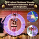 DIY 5ft Giant Outdoor Lighted Christmas Wreath