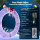 DIY 5ft Giant Outdoor Lighted Christmas Wreath