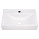DIY Rectangular Bathroom Sink w/ Drain Porcelain 18"x12"