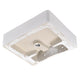 DIY Aquaterior Rectangle Sink for 3 Hole Faucet with Overflow & Drain