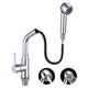 DIY Pull-out Bar Sink Kitchen Faucet Stainless 1-Handle
