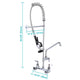 DIY 36" Pre-Rinse Faucet with Sprayer Add-on