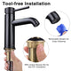 DIY Aquaterior Bathroom Lavatory Faucet Single Handle 7.5"H