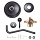 DIY One-Handle Bath Shower Faucet Wall Mounted Oil Rubbed Bronze