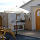 DIY 7ft Patio Market Umbrella Replacement Canopy 8-Rib Boho 5-10yr