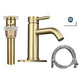 DIY Aquaterior Bathroom Lavatory Faucet Single Handle 7.5"H