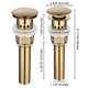 DIY Aquaterior Bathroom Lavatory Faucet Single Handle 7.5"H
