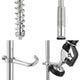 DIY Commercial 2-handle Pull-out Faucet Add-on Faucet
