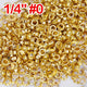 DIY 1/4" #0 Brass Grommets and Washers Pack 2000