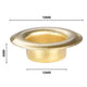 DIY 3/8" #2 Brass Grommets Pack 1000 Semi-Automatic Grommet Machine