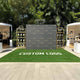 DIY Custom Artificial Grass | Tufted-in Logo, 9 Colors, Custom Sized