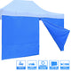 DIY 10x15 Canopy Tent Side with Zipper (15'x7', CPAI-84, UV50+)