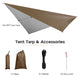 DIY Waterproof Camping Tarp Shelter UV50+ PU3,000mm 10x10ft