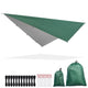 DIY Waterproof Camping Tarp Shelter UV50+ PU3,000mm 13x10ft