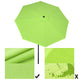 DIY 9 ft Tilting Outdoor Patio Umbrella 220g Yarn-dyed Canopy UV50+