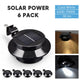 DIY Dusk to Dawn Wireless Solar LED Lights Waterproof 6ct/Pack