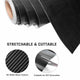 DIY Car Vinyl Wrap 4D Black Carbon Fiber Roll 5x100ft