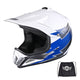 DIY AHR Youth Dirt Bike Helmet H-VEN12 DOT Blue