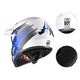 DIY AHR Youth Dirt Bike Helmet H-VEN12 DOT Blue