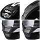 AHR RUN-F3 Full Face DOT Motor Helmet Black Gray