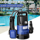 DIY 3/4HP Submersible Dirty Water Pump w/ Float 550w