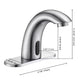 DIY Auto Sensor Touchless Bathroom Lavatory Faucet Finish Options
