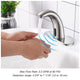 DIY Auto Sensor Touchless Bathroom Lavatory Faucet Finish Options