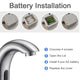 DIY Auto Sensor Touchless Bathroom Lavatory Faucet Finish Options