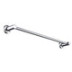 DIY Wall-Mounted Towel Bar Stainless Steel Chrome Finished