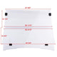 DIY Acrylic Golf Windshield Folding fits 1995-2013 EZGO TXT