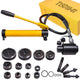 DIY 15-Ton Hydraulic Punch Driver Tool Kit w/ 10 Dies