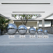 DIY Event Party Decor Inflatable Mirror Balls with Air Pump