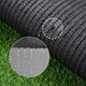 DIY 12' Artificial Grass Turf for Dogs, Gym, Outdoor, Playset, 1.38" Pile