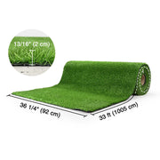DIY 12' Artificial Grass Turf for Dogs Pet, Outdoor, Playground, 0.8" Pile
