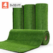 DIY 12' Artificial Grass Turf for Dogs Pet, Outdoor, Playground, 0.8" Pile