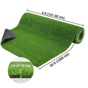 DIY Artificial Grass for Side Yard Landscaping, 0.8" Pile (4', 3', 1'W Options)