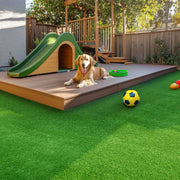 DIY 12' Artificial Grass Turf for Dogs, Gym, Outdoor, Playset, 1.38" Pile