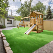 DIY 12' Artificial Grass Turf for Dogs, Gym, Outdoor, Playset, 1.38" Pile